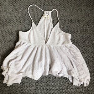 Urban Outfitters ribbed tank top. Flowey.